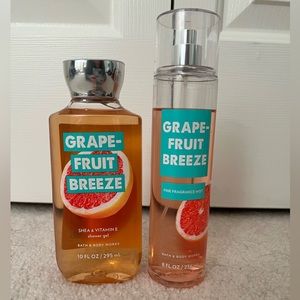 Grapefruit Breeze Shower Gel and Fine Fragrance Mist SET